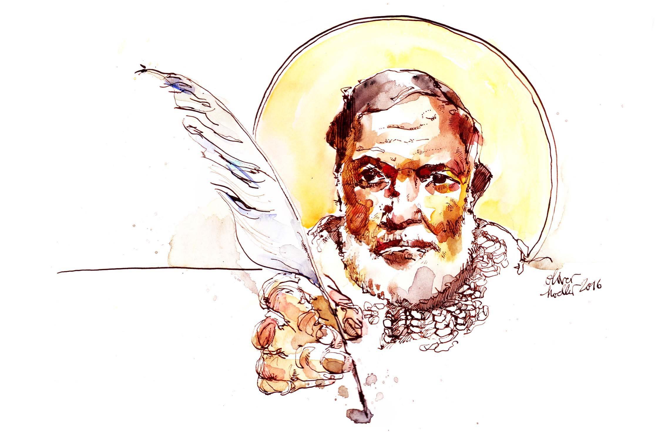 The Patron Saint of Science Writing