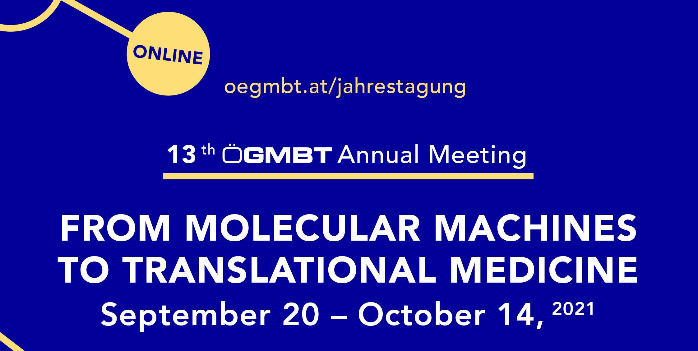 ÖGMBT 13th Annual Meeting