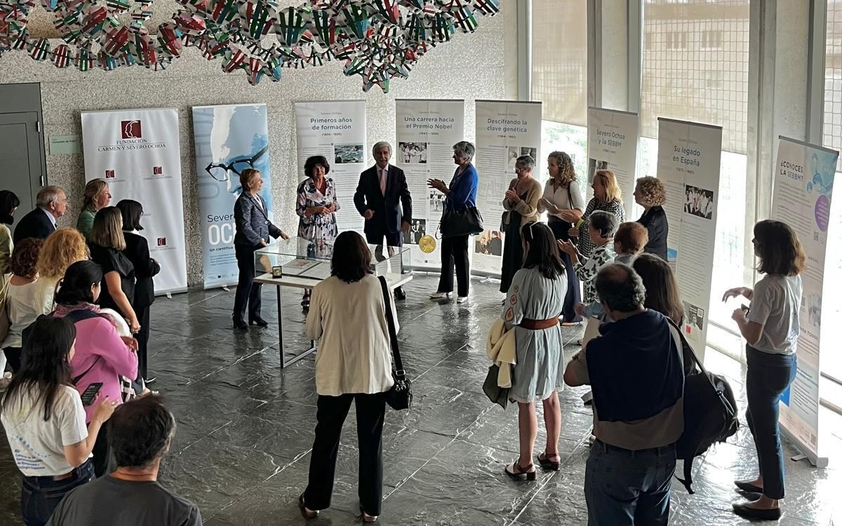 "Severo Ochoa: un científico apasionado": Exhibition at the 46th SEBBM Congress