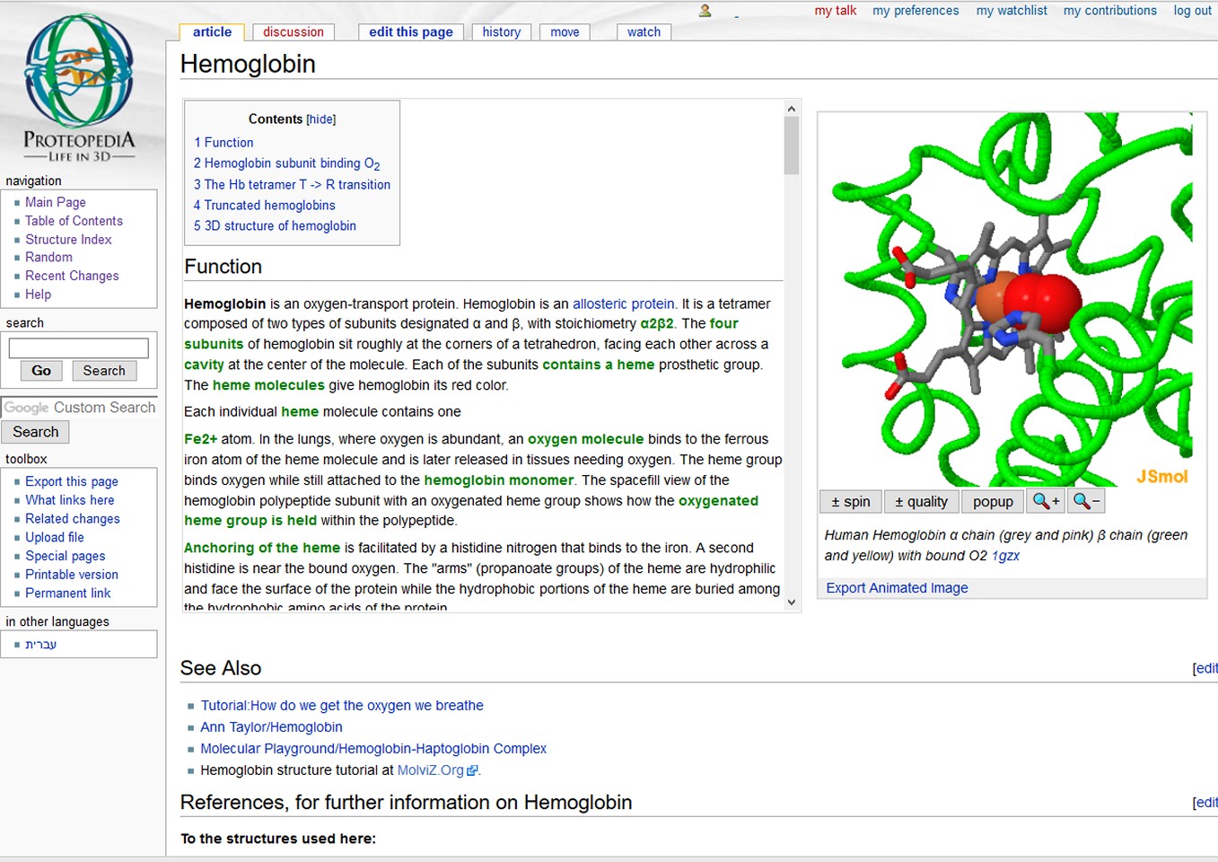 Workshop about Proteopedia in Education