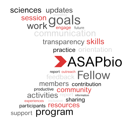 ASAPbio Fellows: A community driven approach to changing science communication